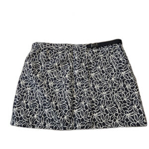 Eddie Bauer XL Nylon Wrap Skirt with buckle Floral Pattern